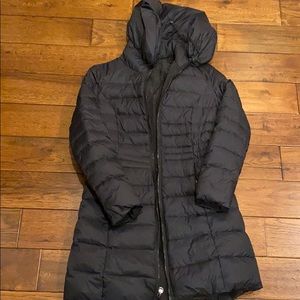 Black maternity jacket